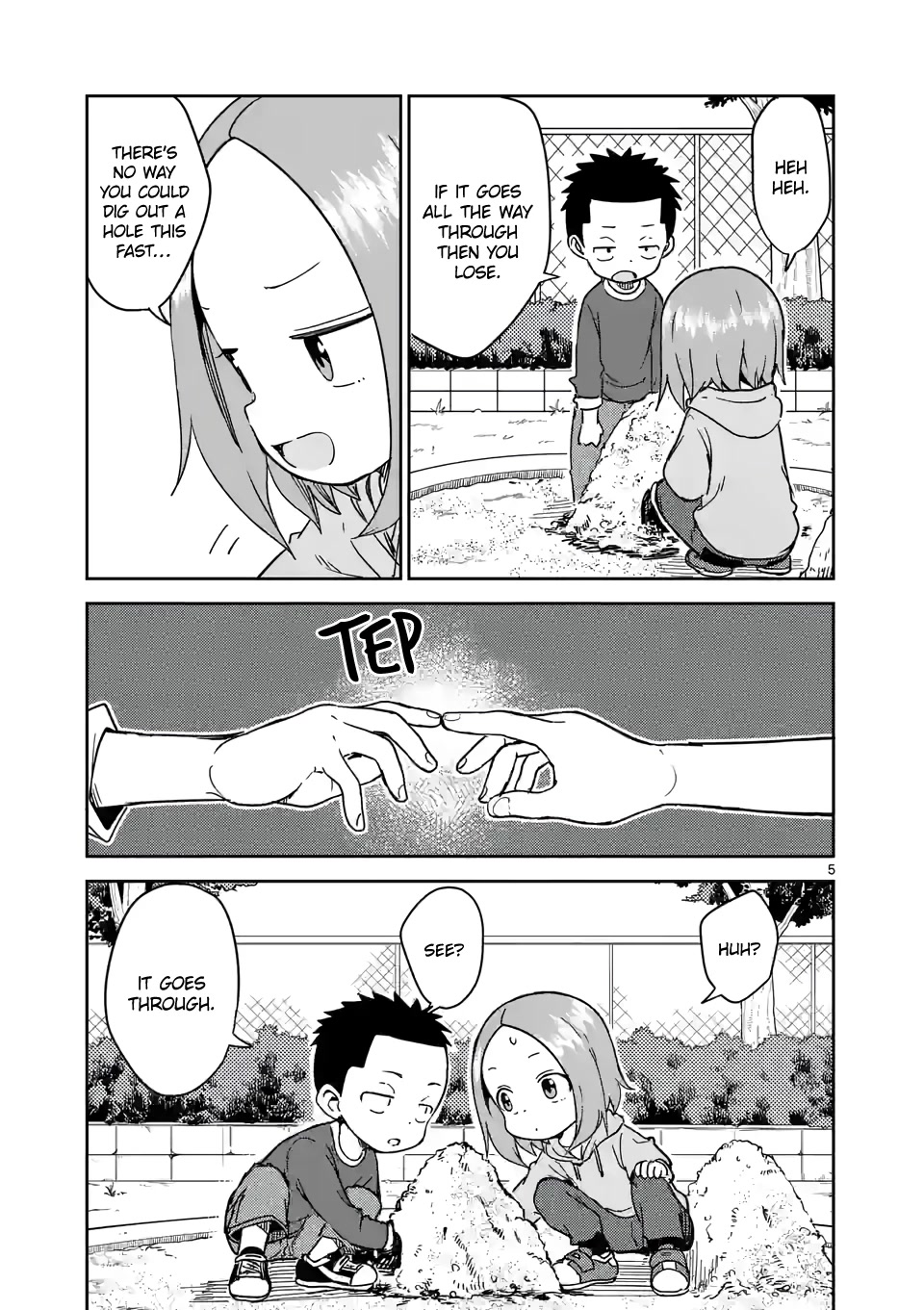 Karakai Jouzu no (Moto) Takagi-san chapter 246 - page 5