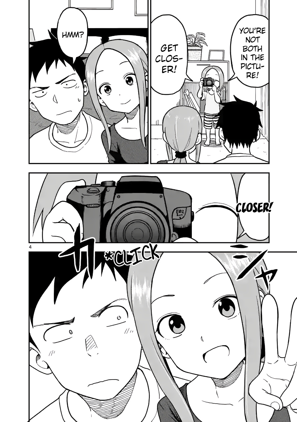 Karakai Jouzu no (Moto) Takagi-san chapter 92 - page 4