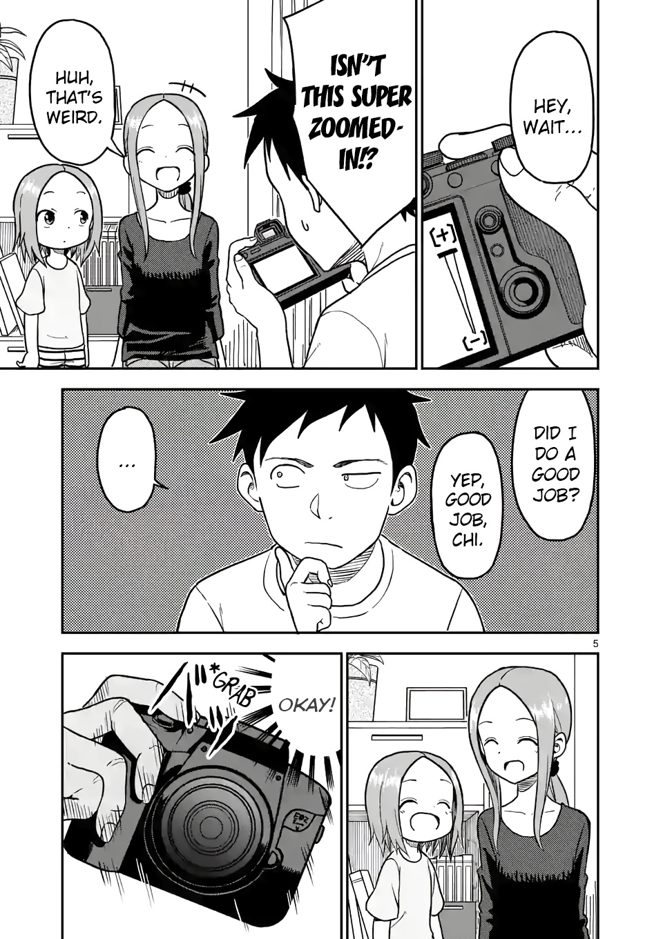 Karakai Jouzu no (Moto) Takagi-san chapter 92 - page 5