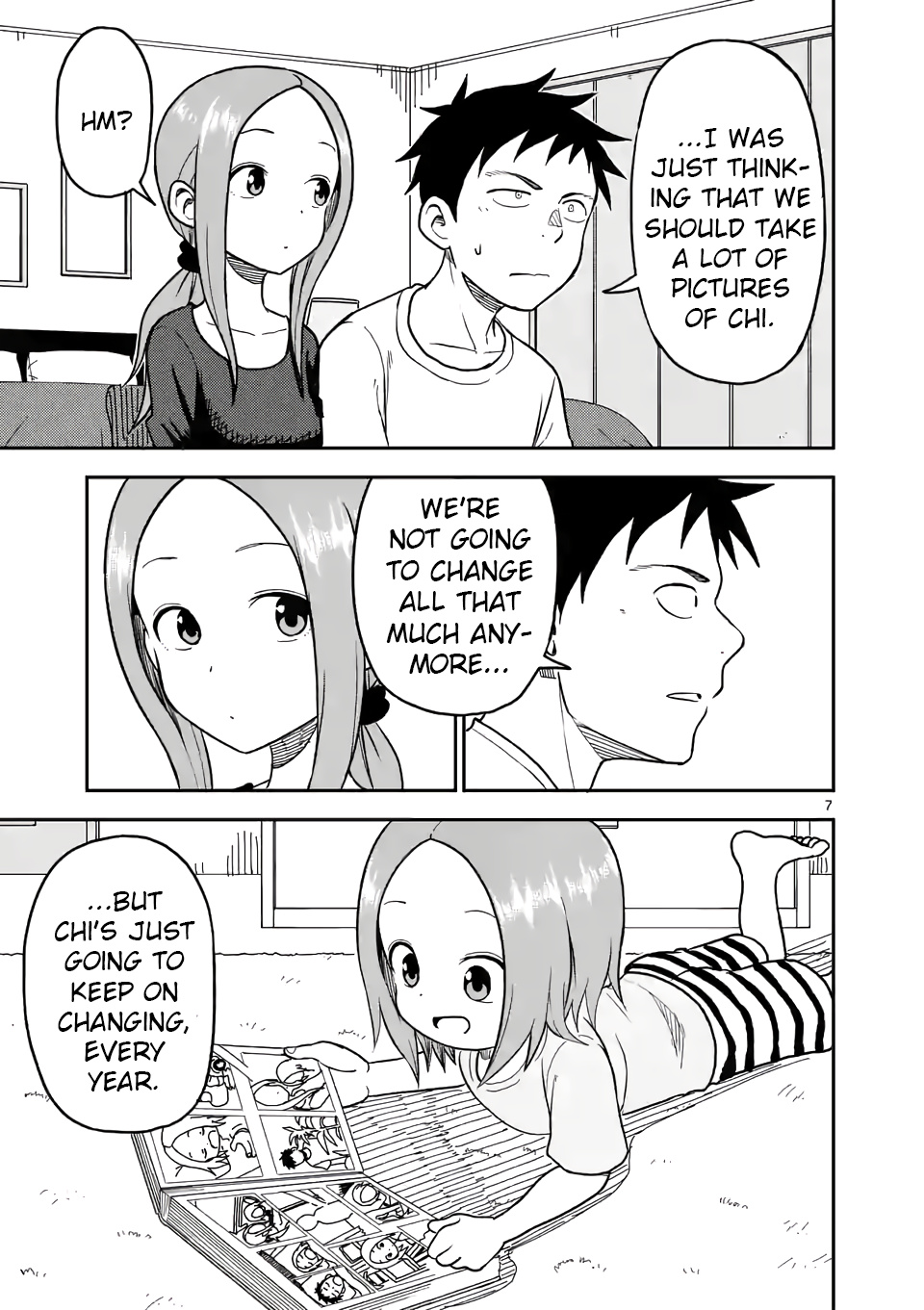 Karakai Jouzu no (Moto) Takagi-san chapter 92 - page 7