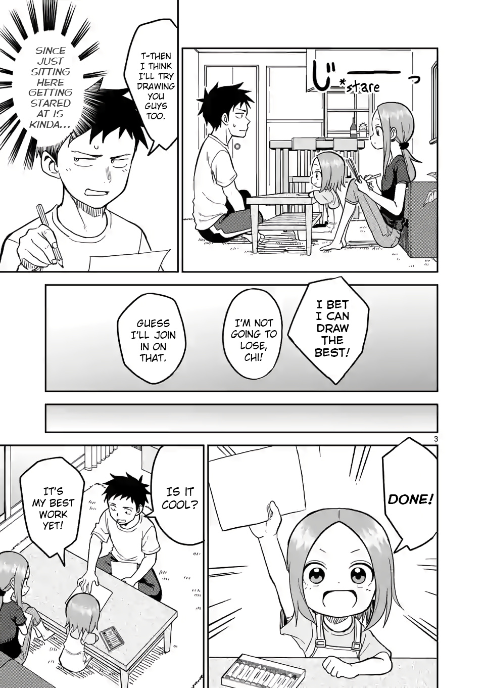 Karakai Jouzu no (Moto) Takagi-san chapter 143 - page 3