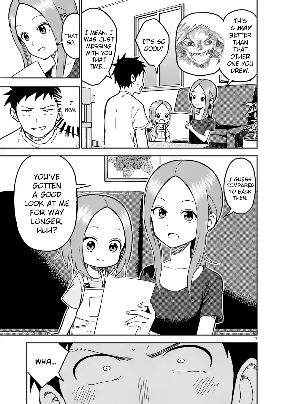 Karakai Jouzu no (Moto) Takagi-san chapter 143 - page 7