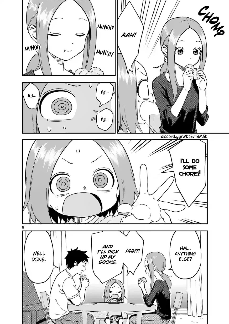 Karakai Jouzu no (Moto) Takagi-san chapter 278 - page 8