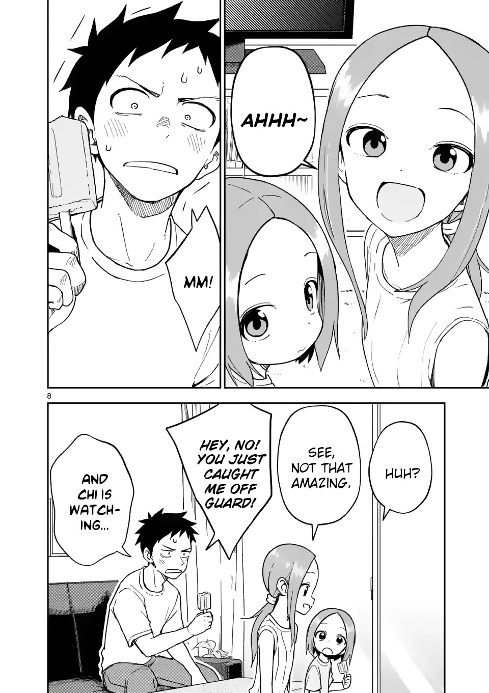 Karakai Jouzu no (Moto) Takagi-san chapter 194 - page 8