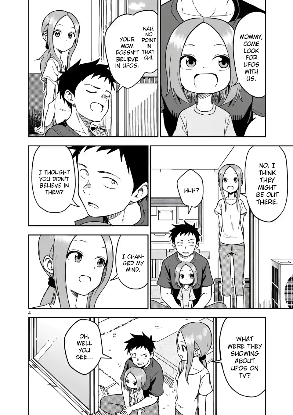 Karakai Jouzu no (Moto) Takagi-san chapter 145 - page 4