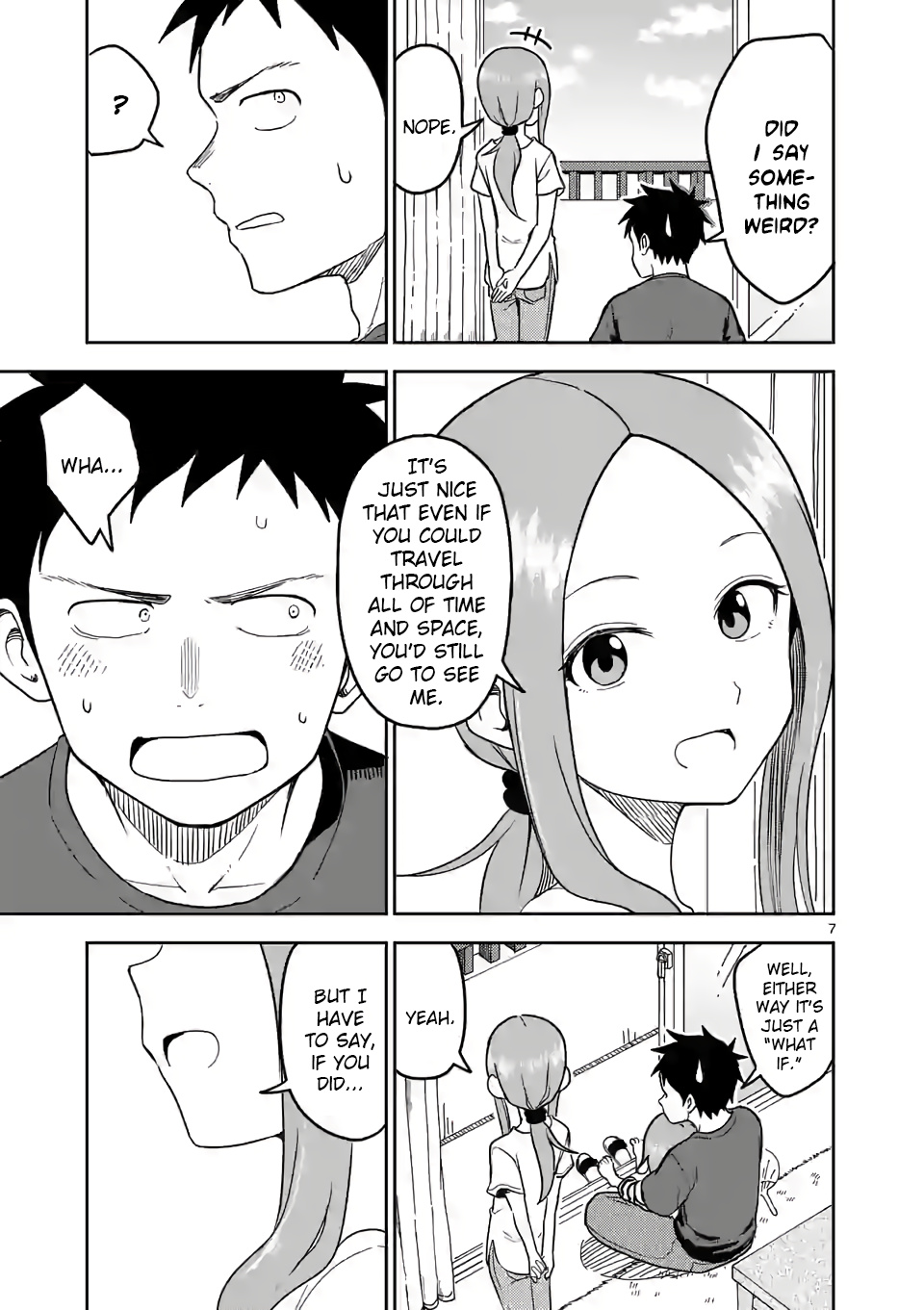 Karakai Jouzu no (Moto) Takagi-san chapter 145 - page 7