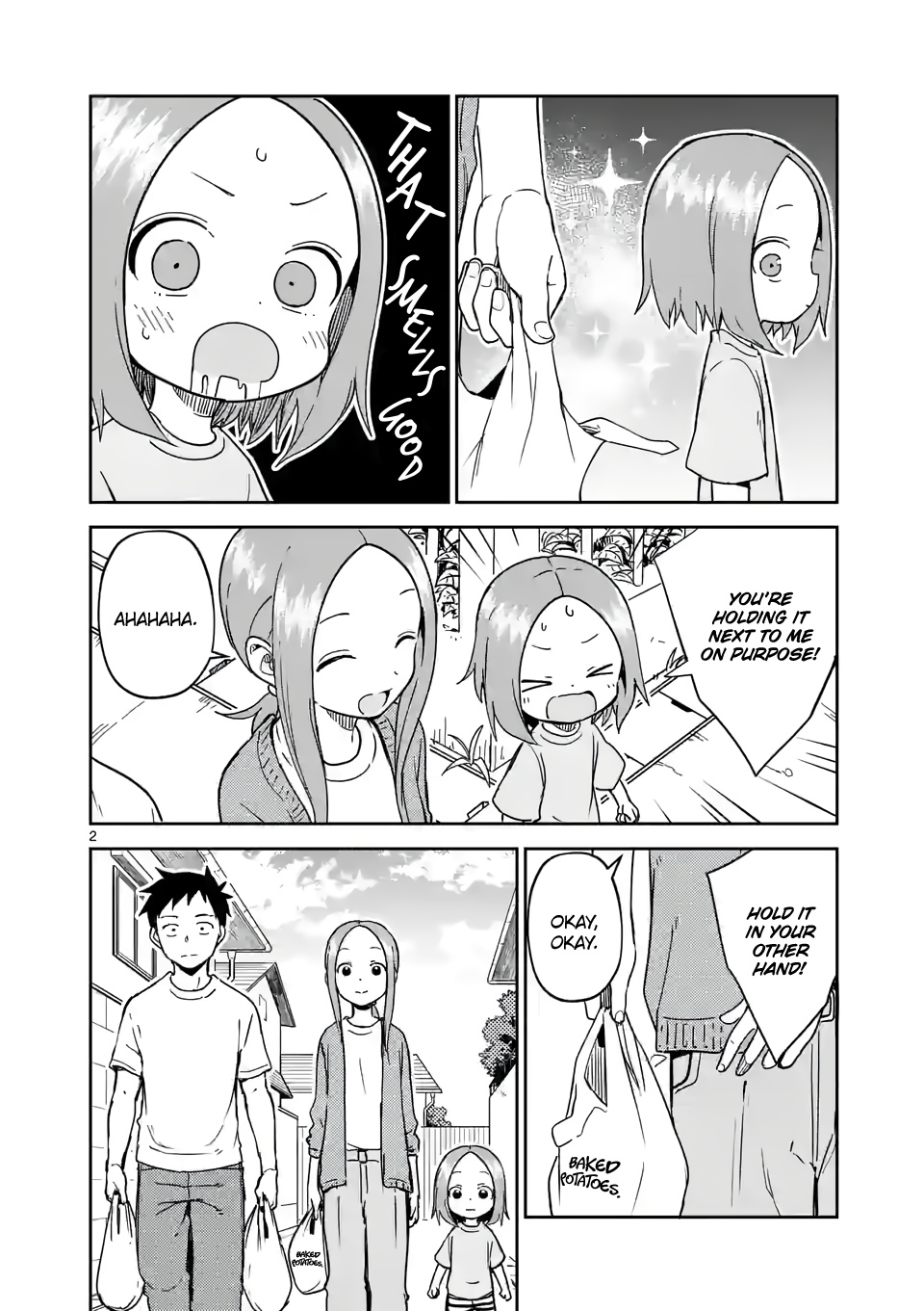 Karakai Jouzu no (Moto) Takagi-san chapter 247 - page 2