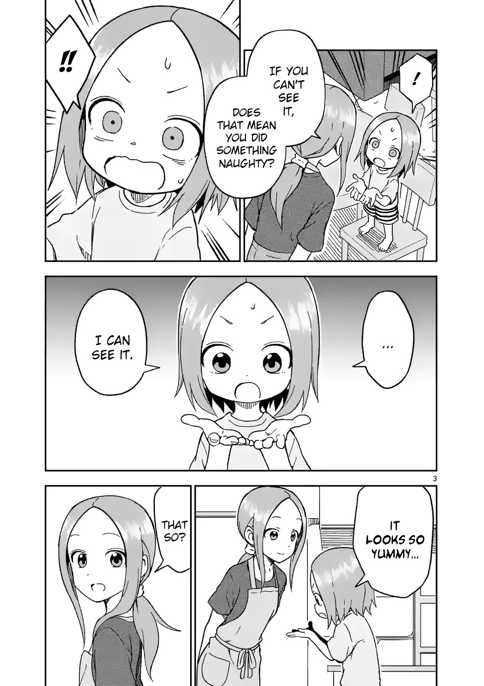 Karakai Jouzu no (Moto) Takagi-san chapter 196 - page 3