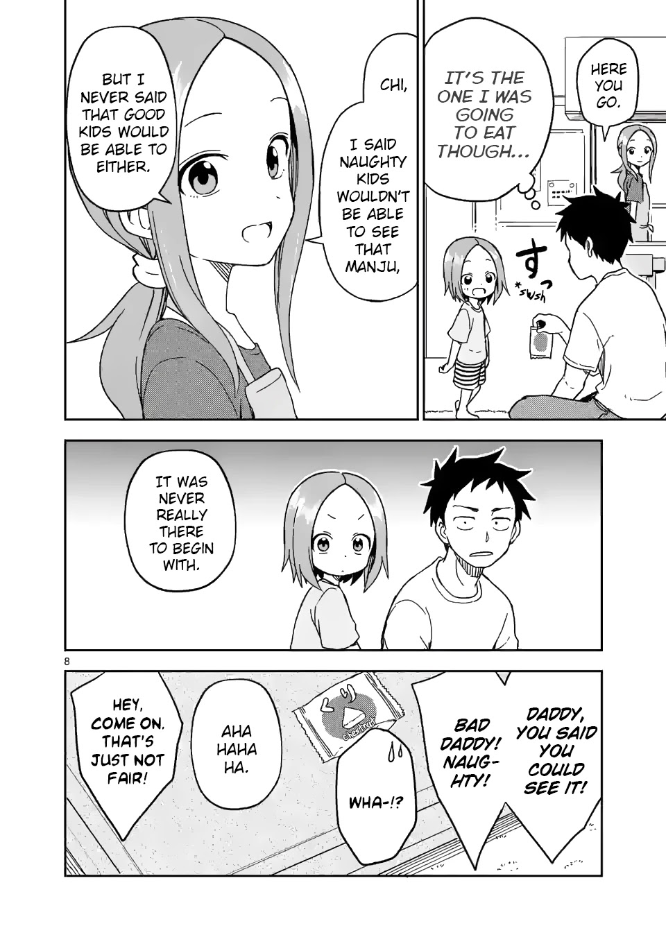 Karakai Jouzu no (Moto) Takagi-san chapter 196 - page 8