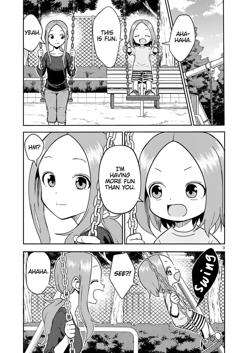 Karakai Jouzu no (Moto) Takagi-san chapter 281 - page 3