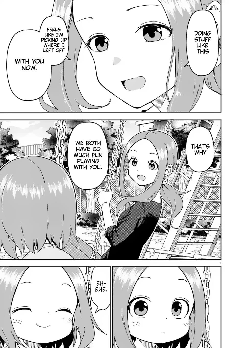 Karakai Jouzu no (Moto) Takagi-san chapter 281 - page 7