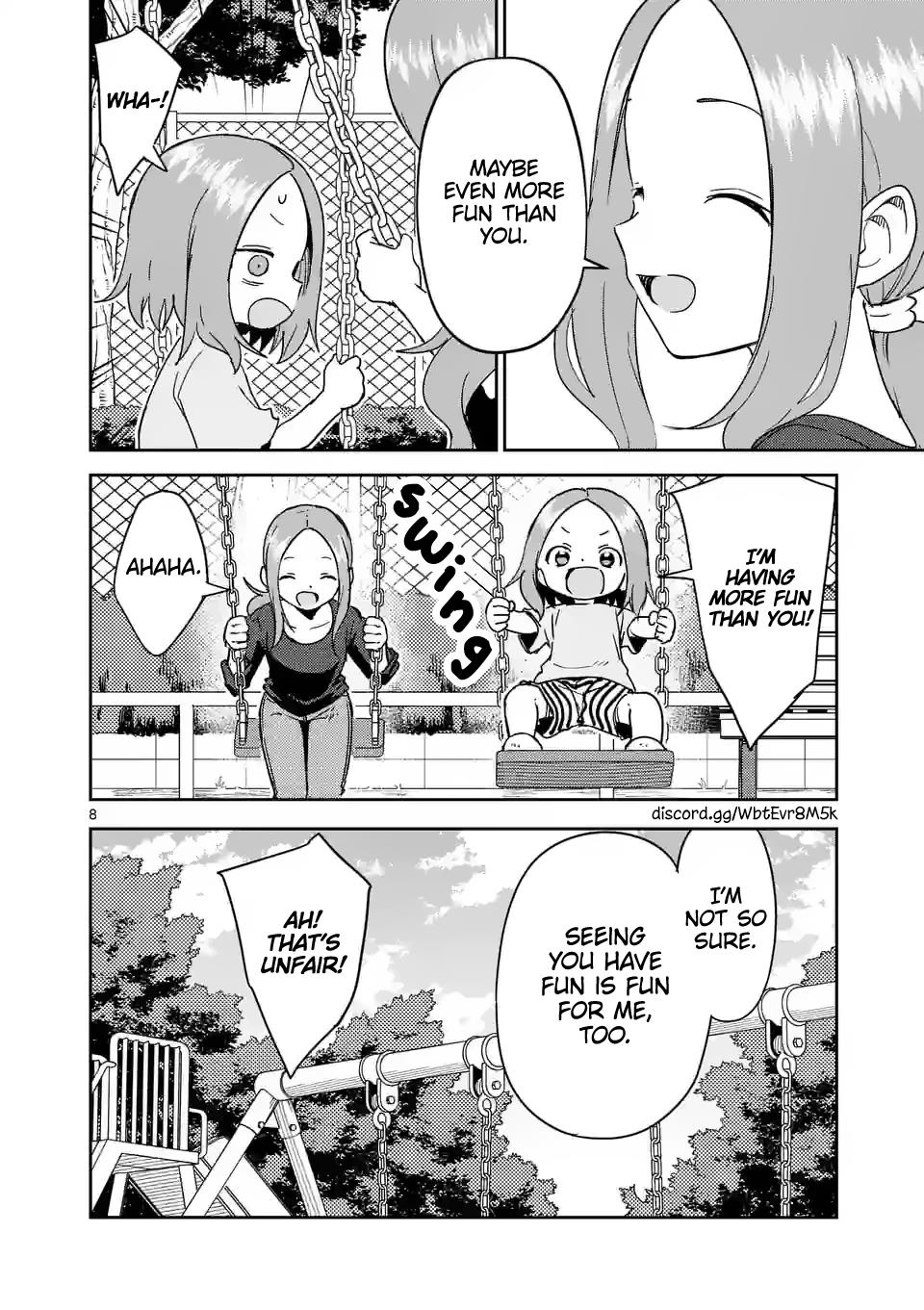 Karakai Jouzu no (Moto) Takagi-san chapter 281 - page 8