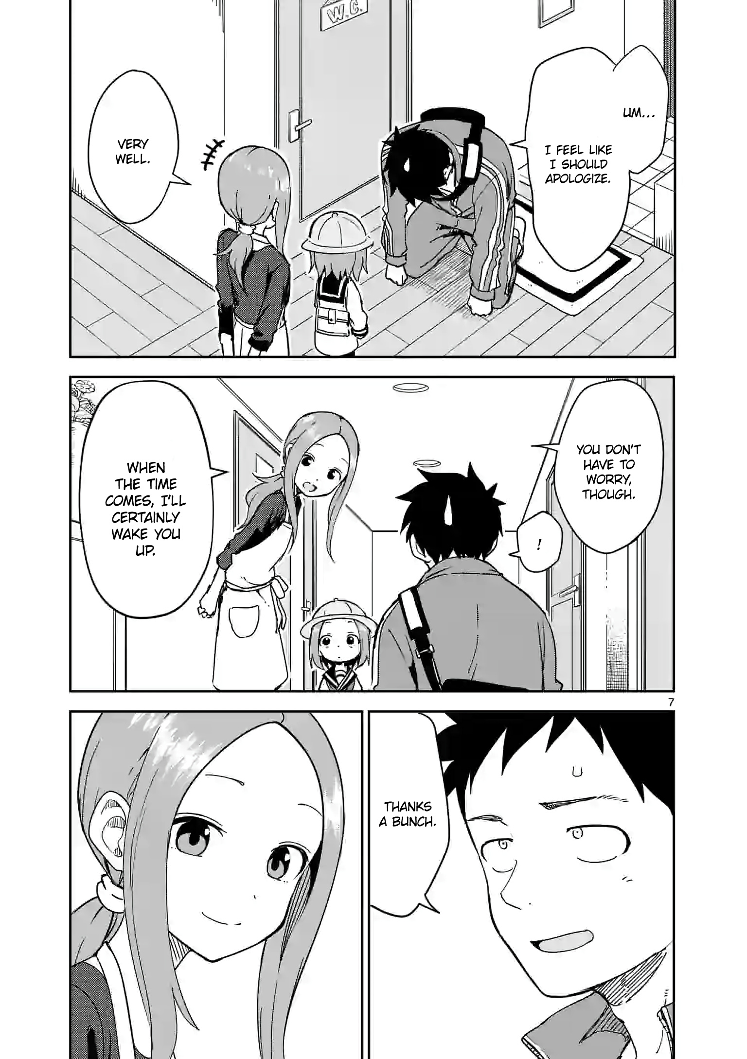 Karakai Jouzu no (Moto) Takagi-san chapter 248 - page 7