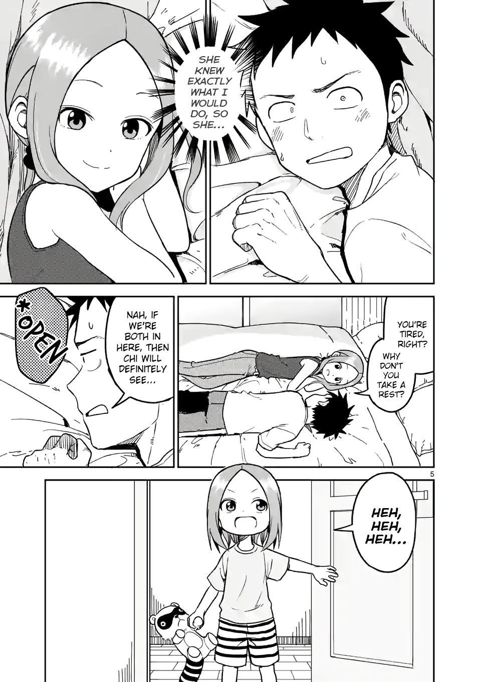 Karakai Jouzu no (Moto) Takagi-san chapter 147 - page 5