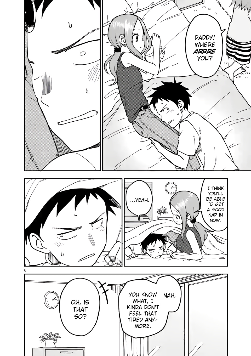 Karakai Jouzu no (Moto) Takagi-san chapter 147 - page 8
