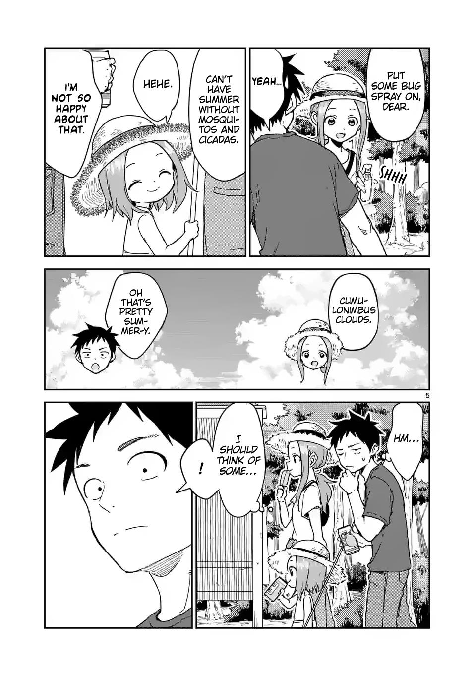 Karakai Jouzu no (Moto) Takagi-san chapter 282 - page 5