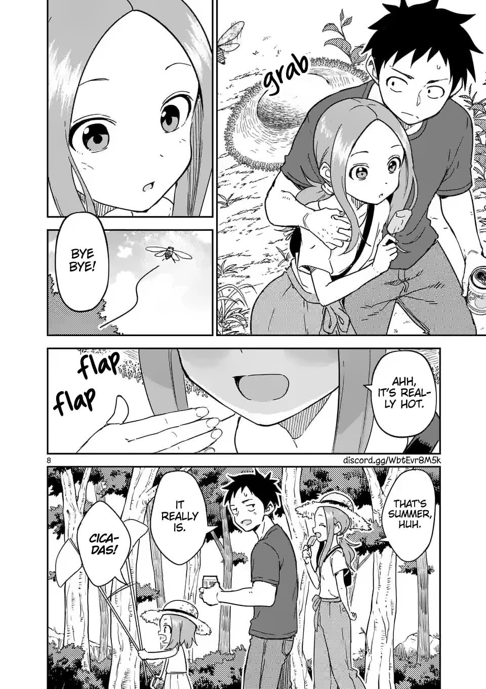 Karakai Jouzu no (Moto) Takagi-san chapter 282 - page 8