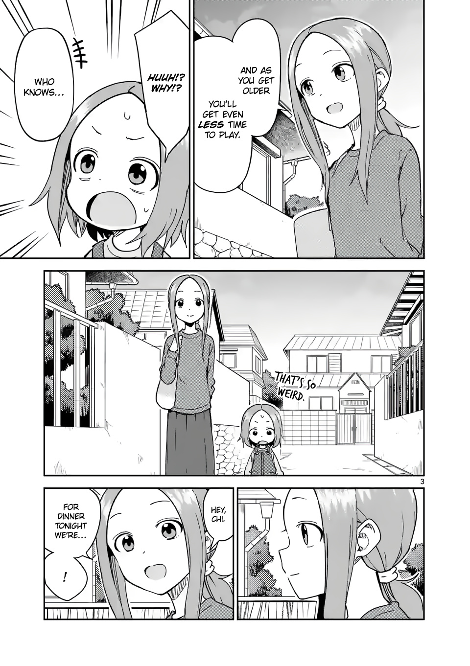 Karakai Jouzu no (Moto) Takagi-san chapter 249 - page 3