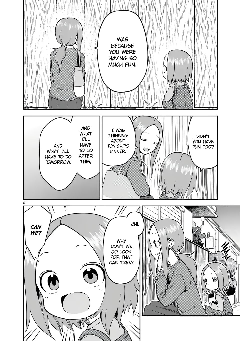 Karakai Jouzu no (Moto) Takagi-san chapter 249 - page 6