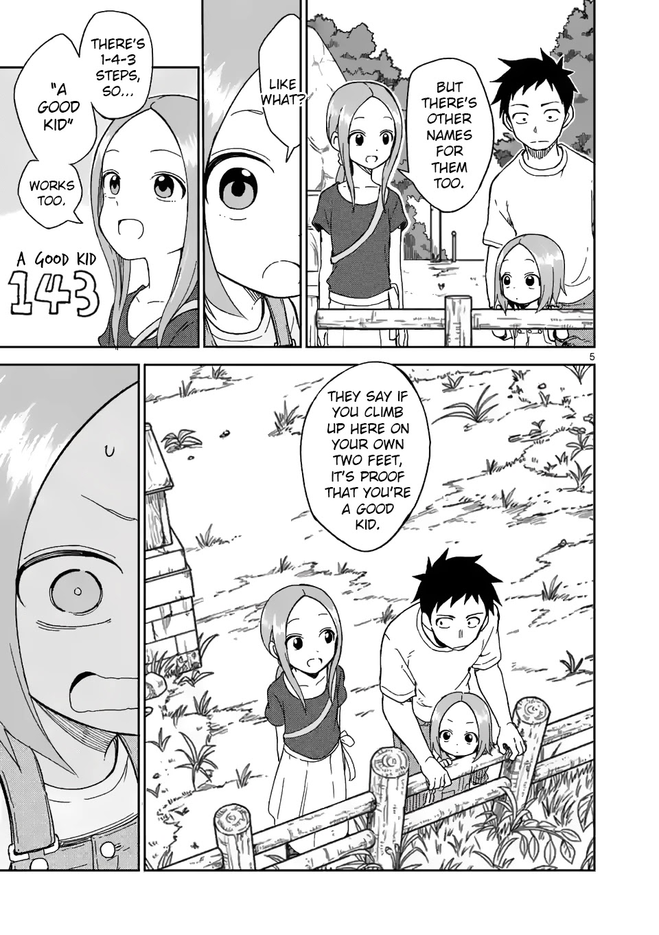 Karakai Jouzu no (Moto) Takagi-san chapter 198 - page 5