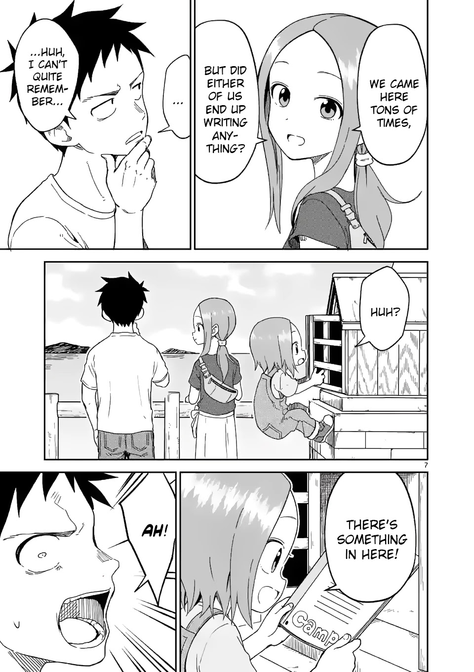 Karakai Jouzu no (Moto) Takagi-san chapter 198 - page 7