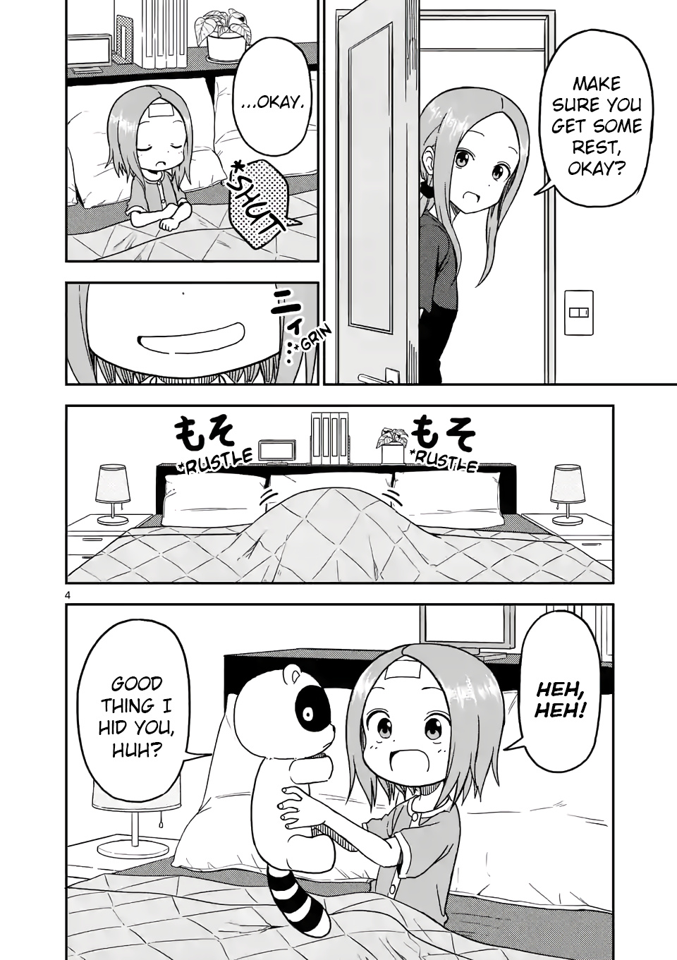 Karakai Jouzu no (Moto) Takagi-san chapter 95 - page 4