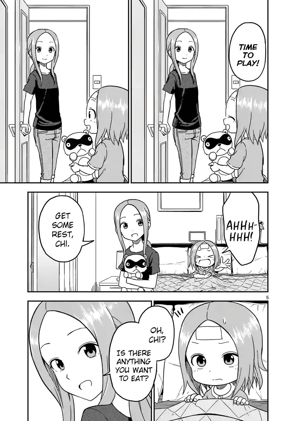 Karakai Jouzu no (Moto) Takagi-san chapter 95 - page 5
