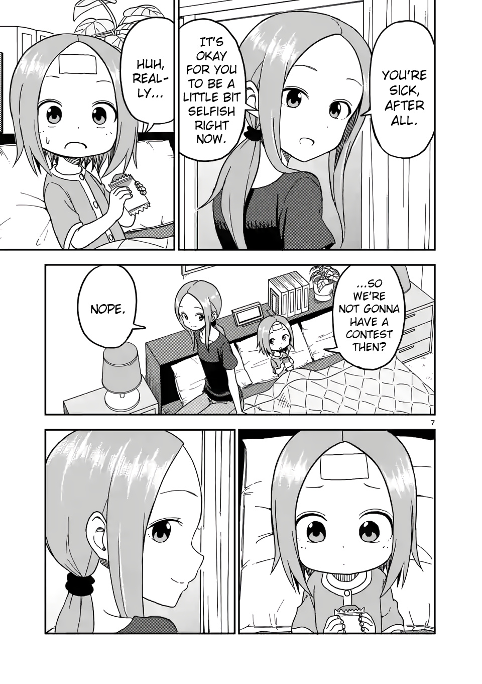 Karakai Jouzu no (Moto) Takagi-san chapter 95 - page 7