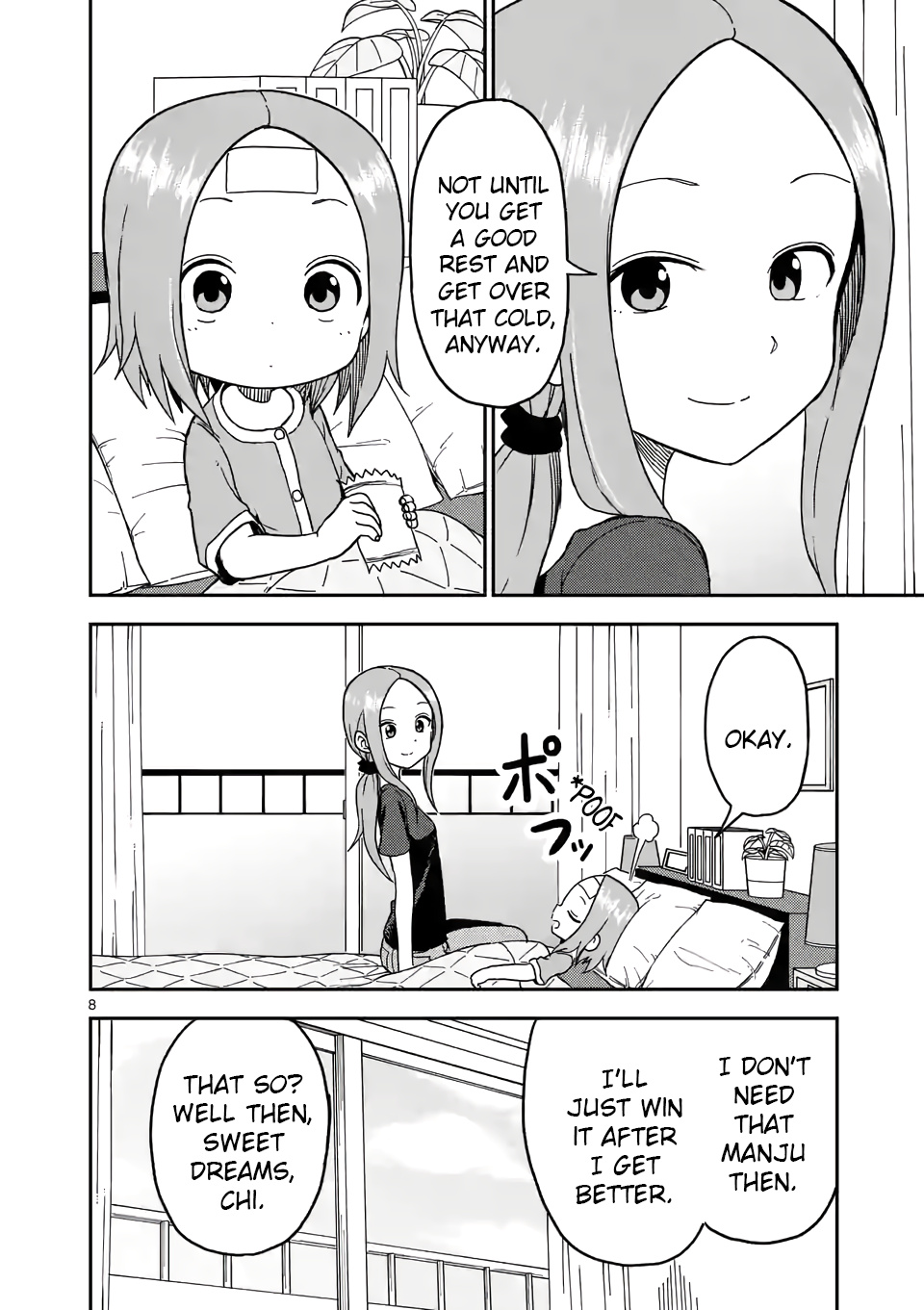 Karakai Jouzu no (Moto) Takagi-san chapter 95 - page 8