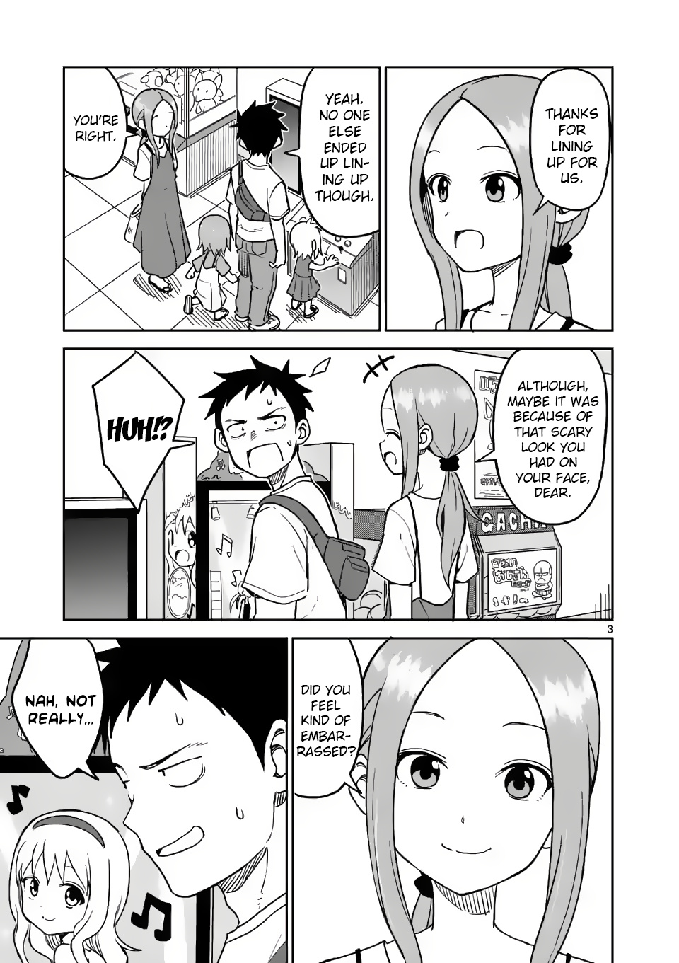 Karakai Jouzu no (Moto) Takagi-san chapter 148 - page 3