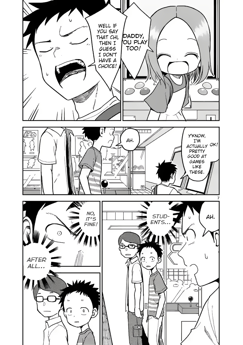 Karakai Jouzu no (Moto) Takagi-san chapter 148 - page 7