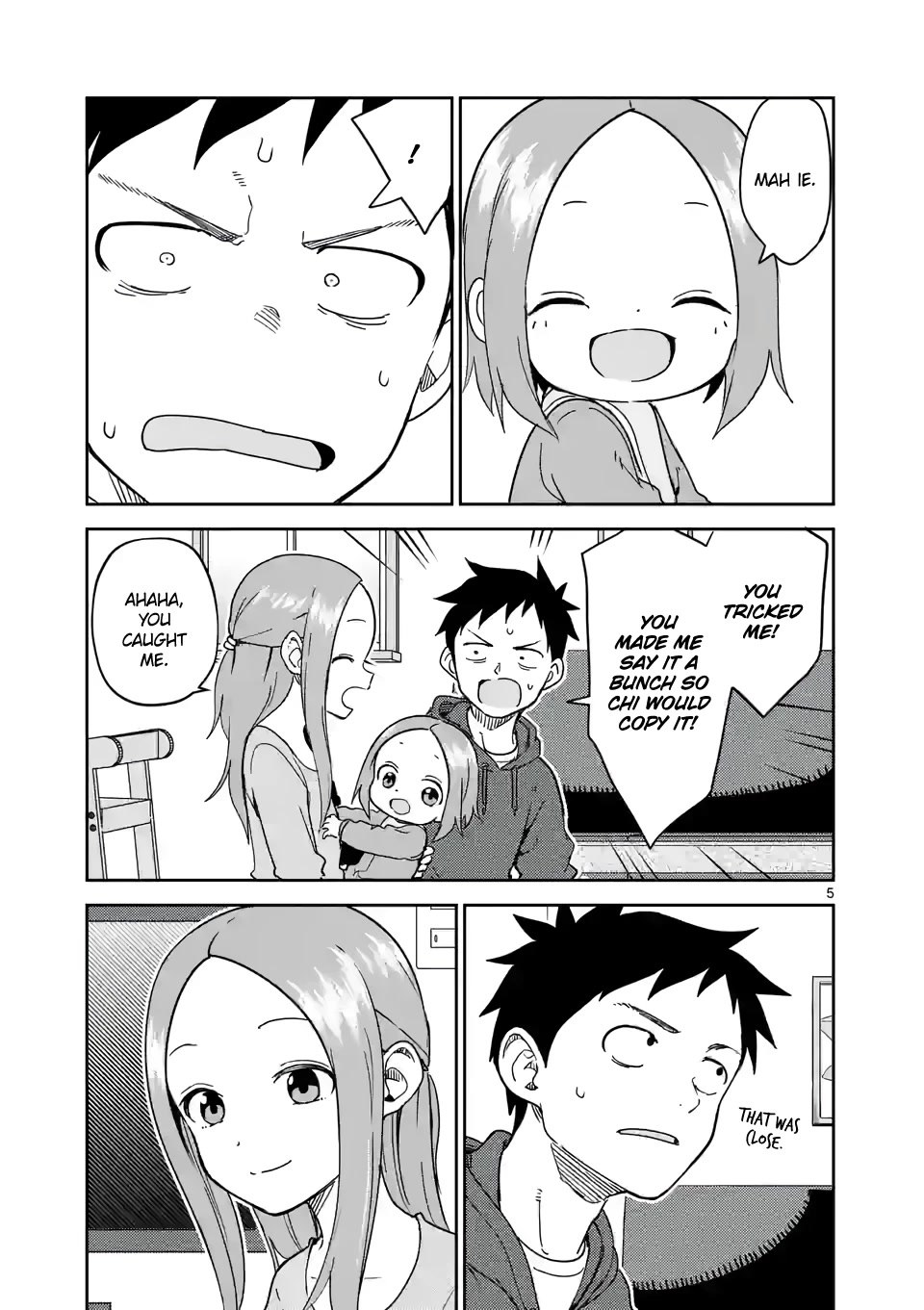 Karakai Jouzu no (Moto) Takagi-san chapter 250 - page 5