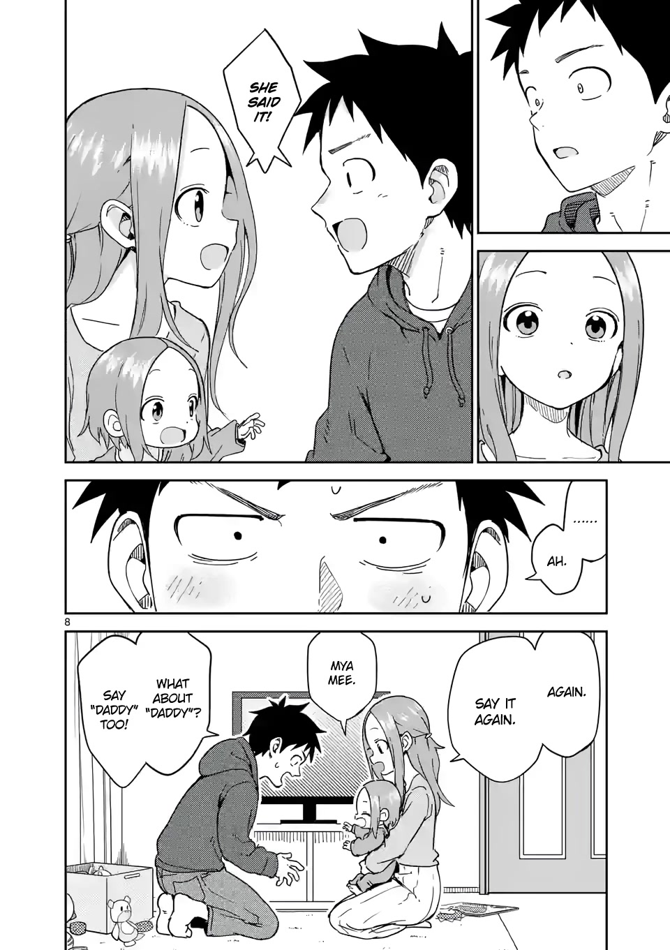 Karakai Jouzu no (Moto) Takagi-san chapter 250 - page 8