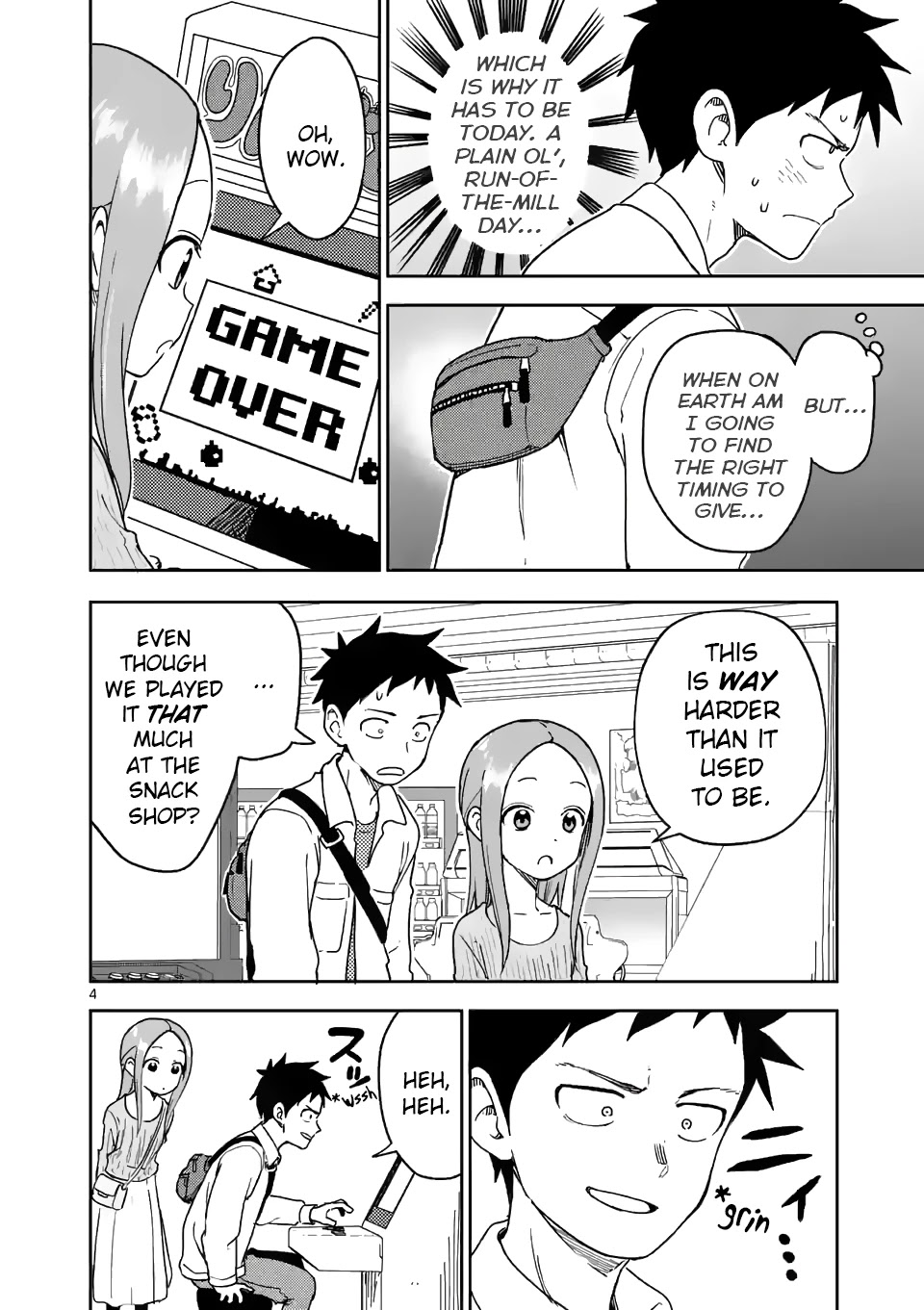 Karakai Jouzu no (Moto) Takagi-san chapter 199 - page 4