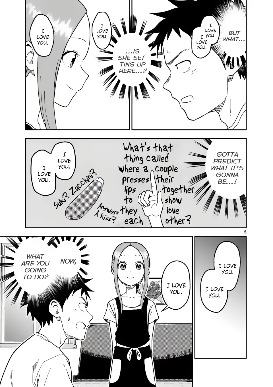 Karakai Jouzu no (Moto) Takagi-san chapter 149 - page 5