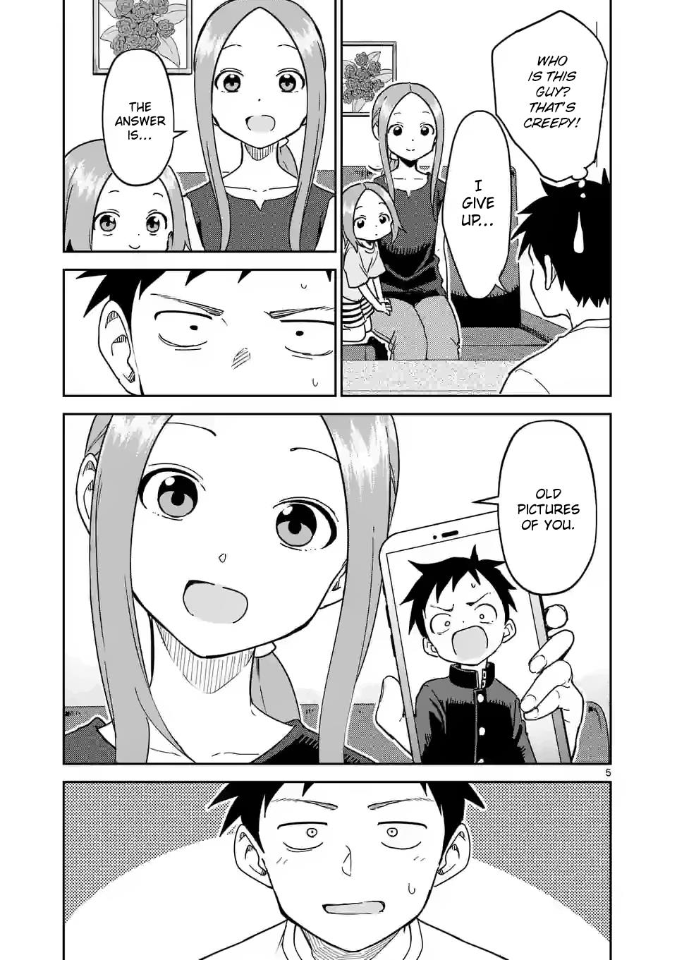 Karakai Jouzu no (Moto) Takagi-san chapter 284 - page 5