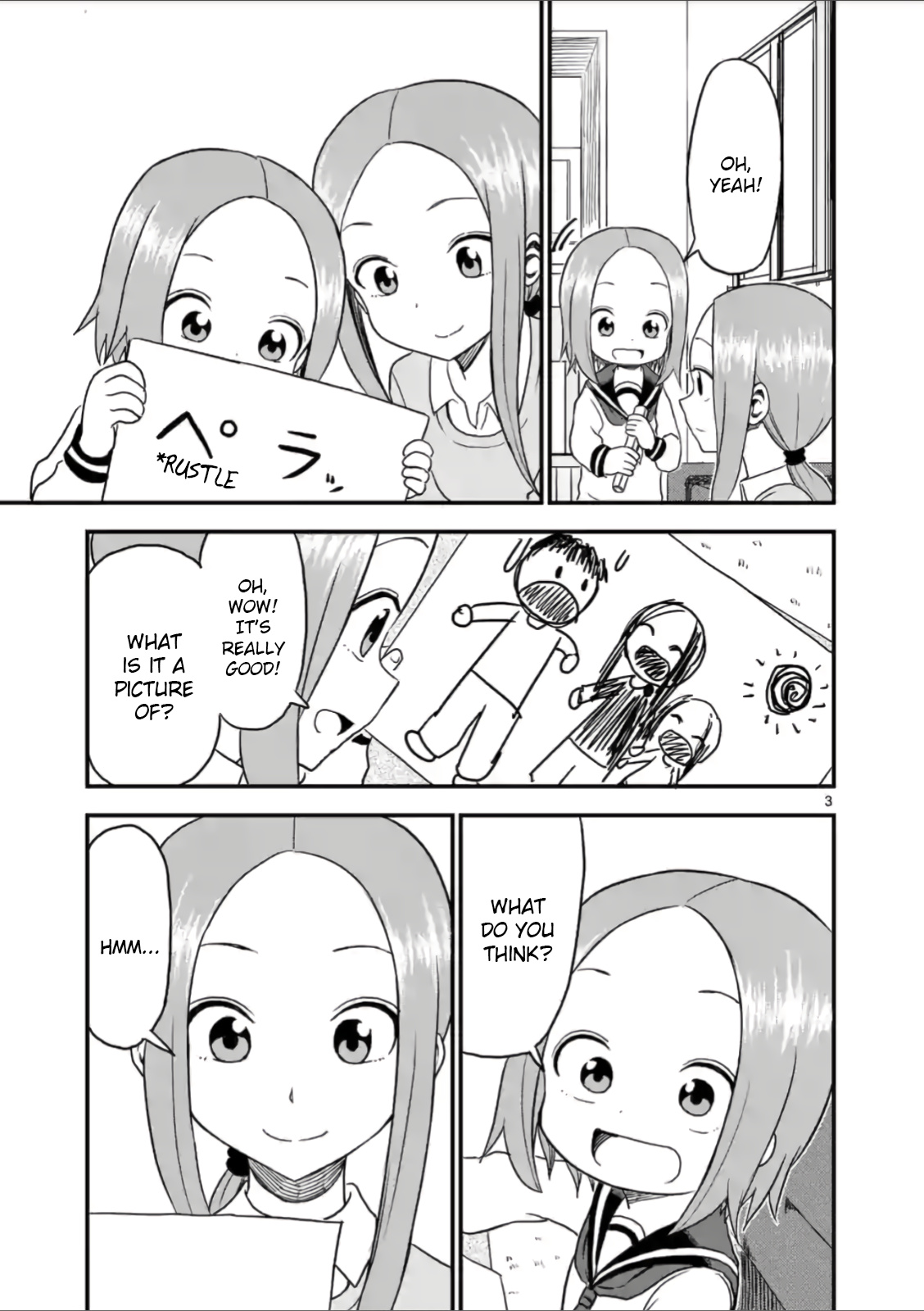 Karakai Jouzu no (Moto) Takagi-san chapter 24 - page 3