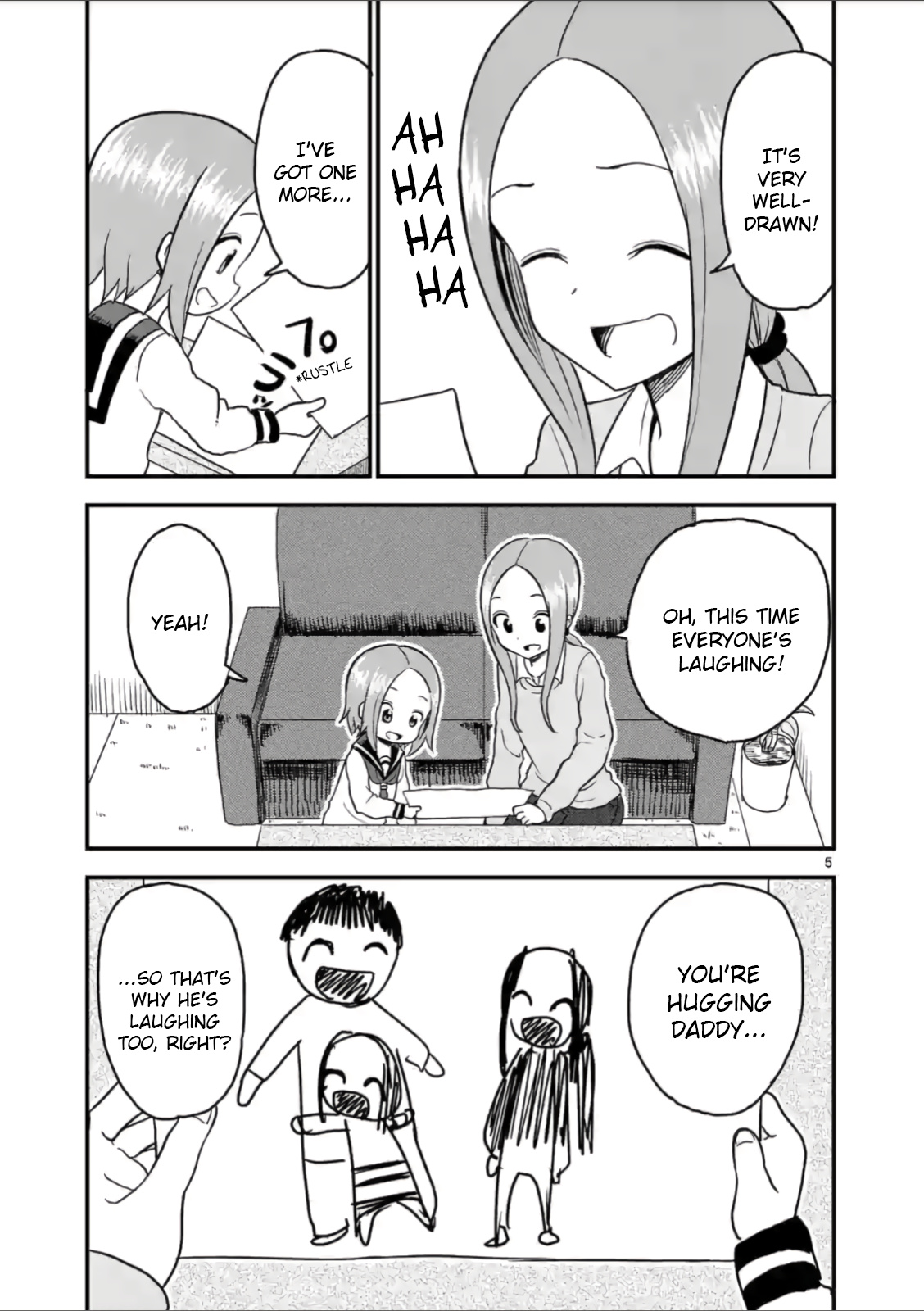 Karakai Jouzu no (Moto) Takagi-san chapter 24 - page 5