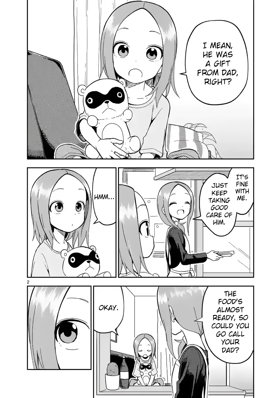 Karakai Jouzu no (Moto) Takagi-san chapter 200 - page 2
