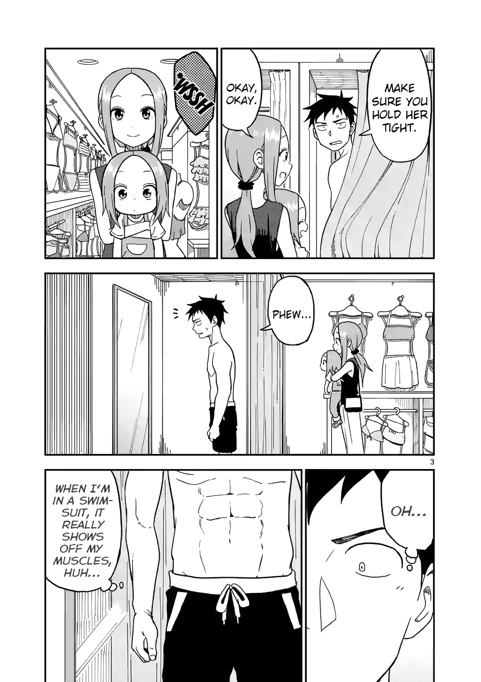 Karakai Jouzu no (Moto) Takagi-san chapter 96 - page 3