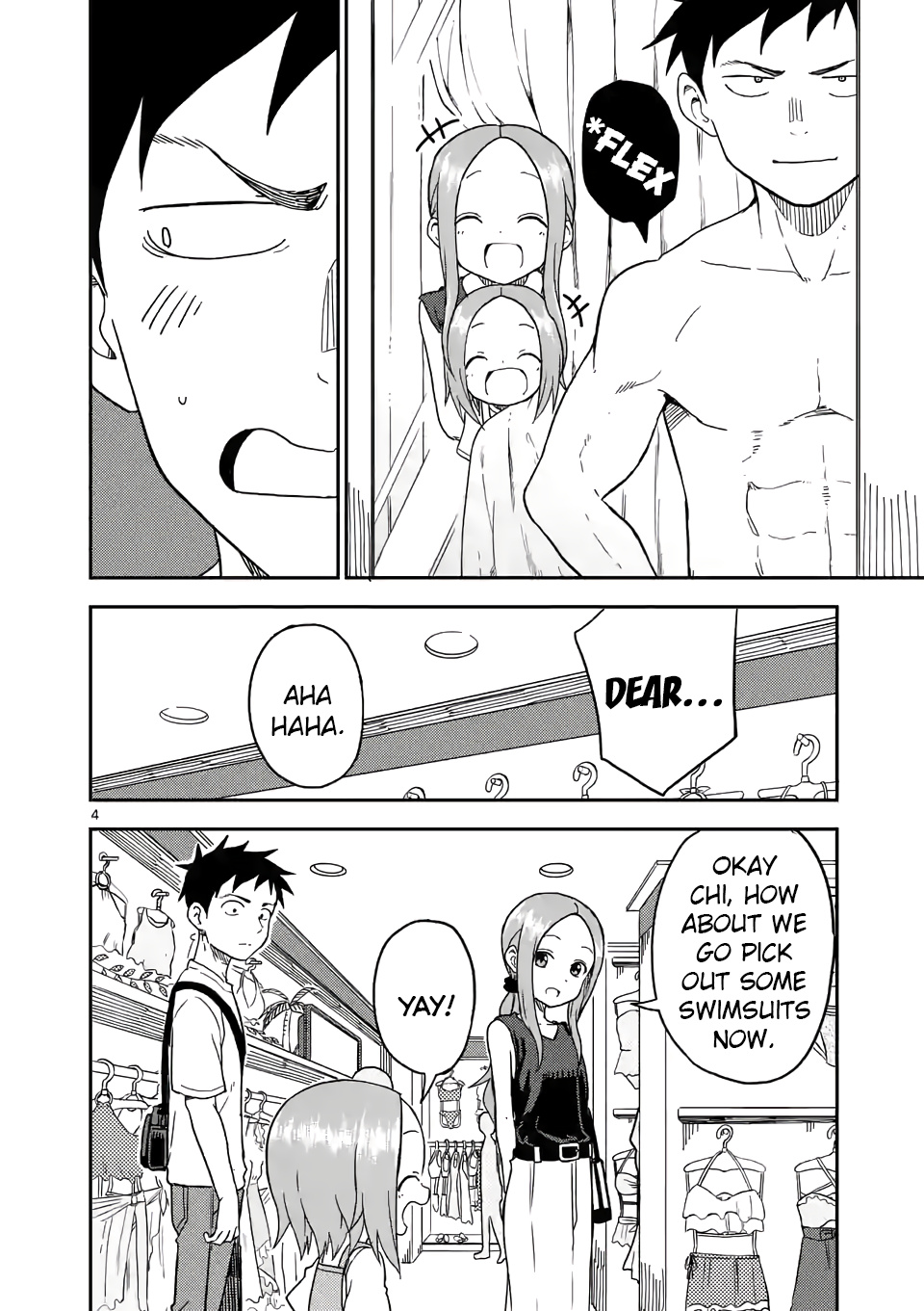Karakai Jouzu no (Moto) Takagi-san chapter 96 - page 4