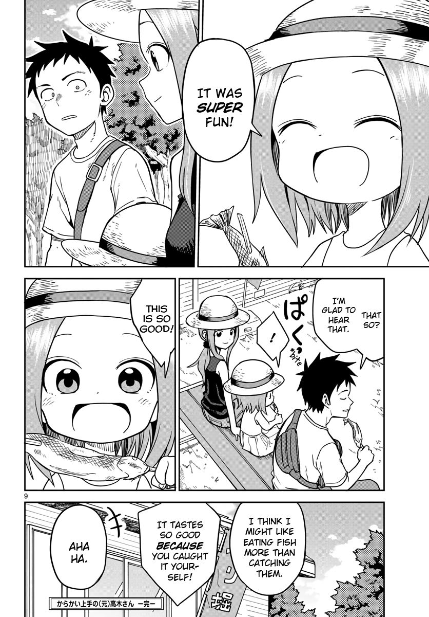 Karakai Jouzu no (Moto) Takagi-san chapter 149.5 - page 9