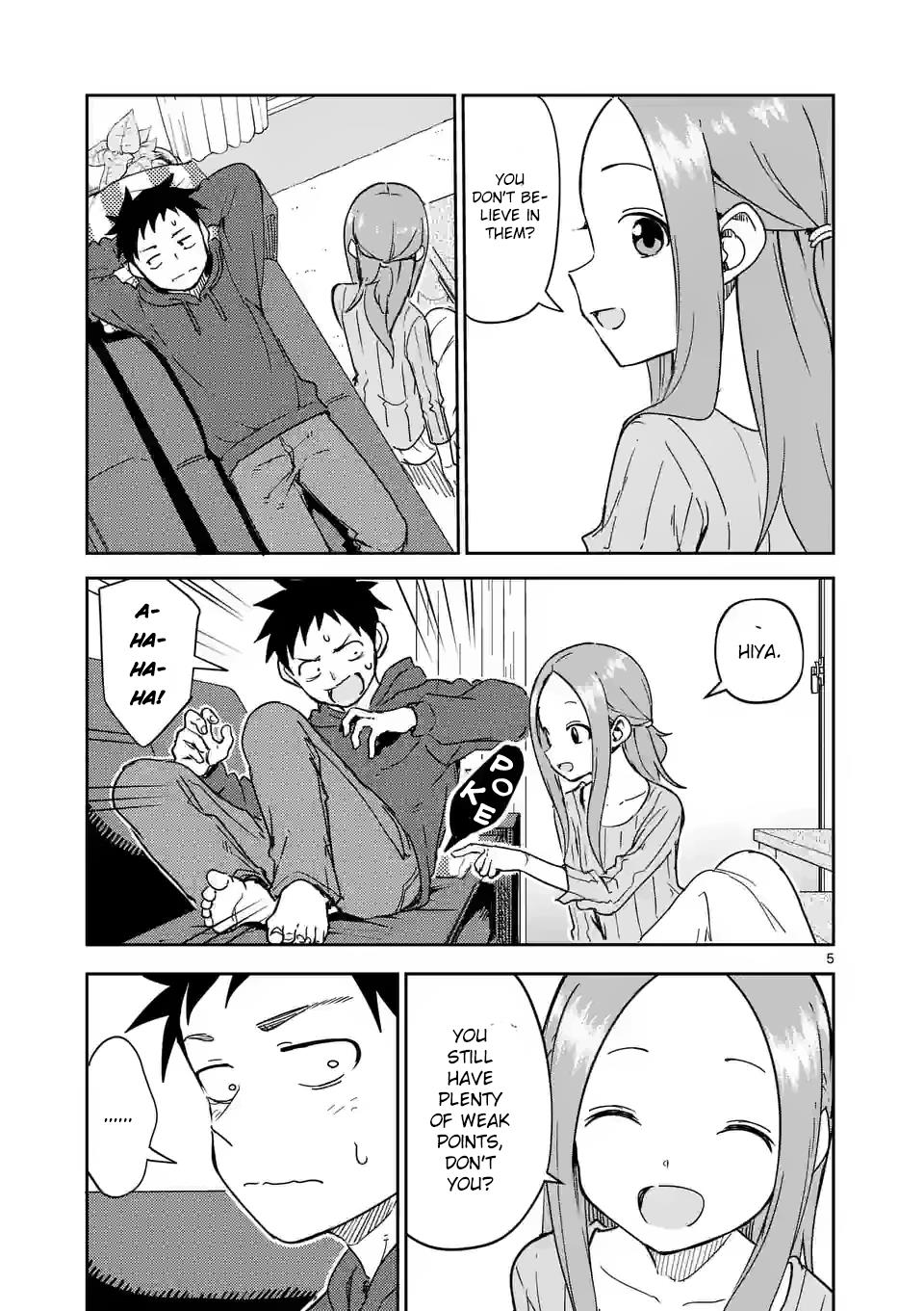 Karakai Jouzu no (Moto) Takagi-san chapter 285 - page 5