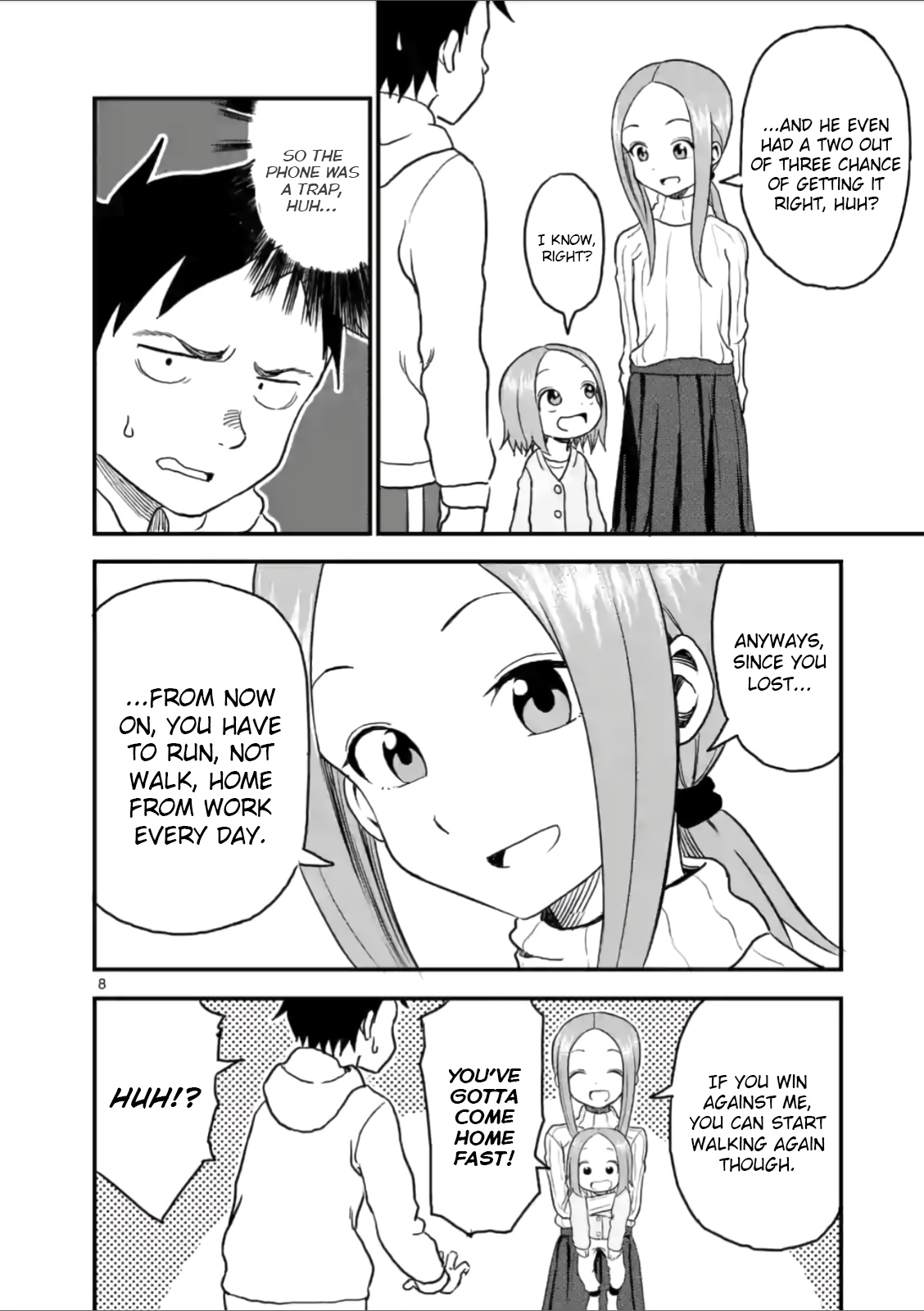 Karakai Jouzu no (Moto) Takagi-san chapter 25 - page 8