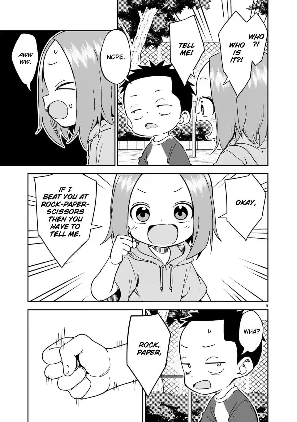 Karakai Jouzu no (Moto) Takagi-san chapter 286 - page 5