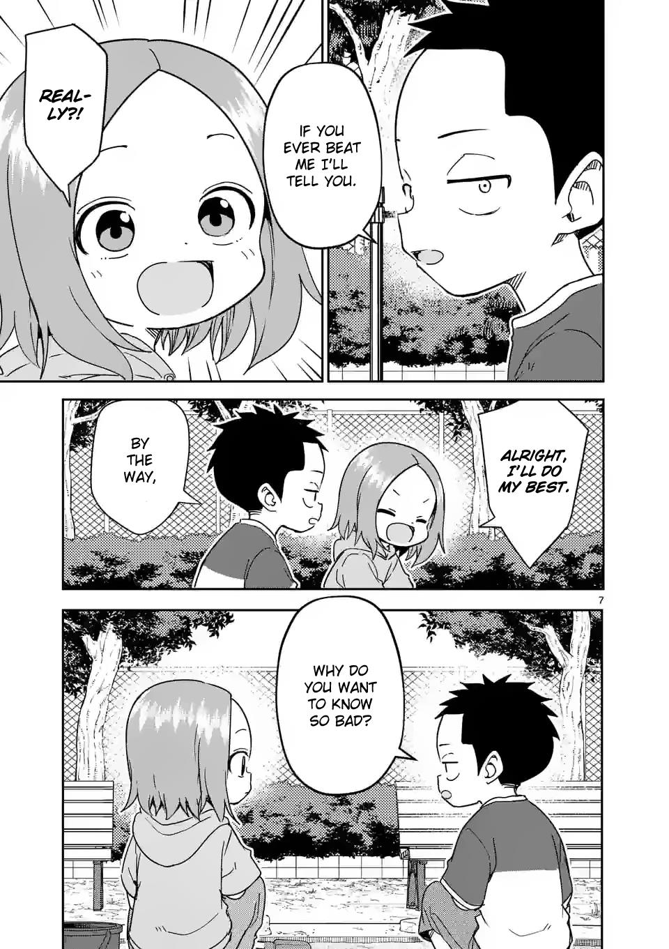 Karakai Jouzu no (Moto) Takagi-san chapter 286 - page 7