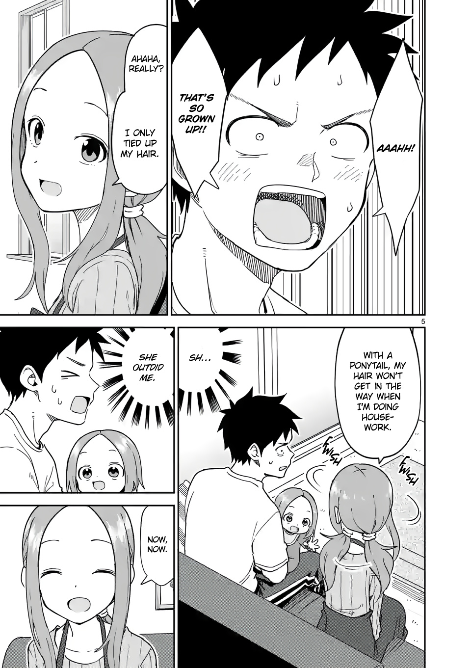 Karakai Jouzu no (Moto) Takagi-san chapter 251 - page 5