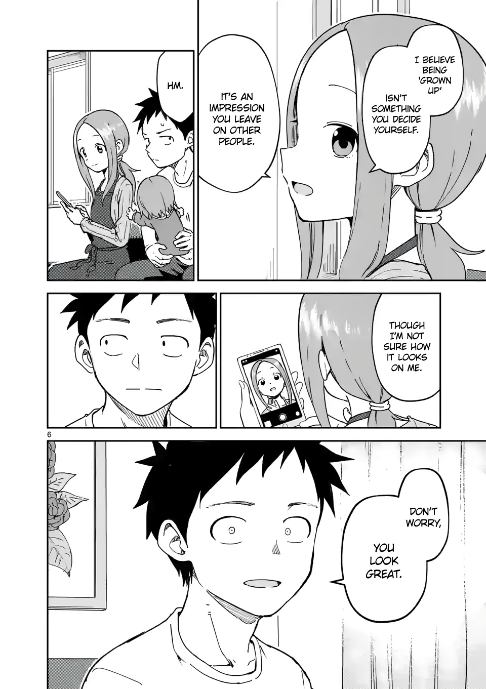 Karakai Jouzu no (Moto) Takagi-san chapter 251 - page 6