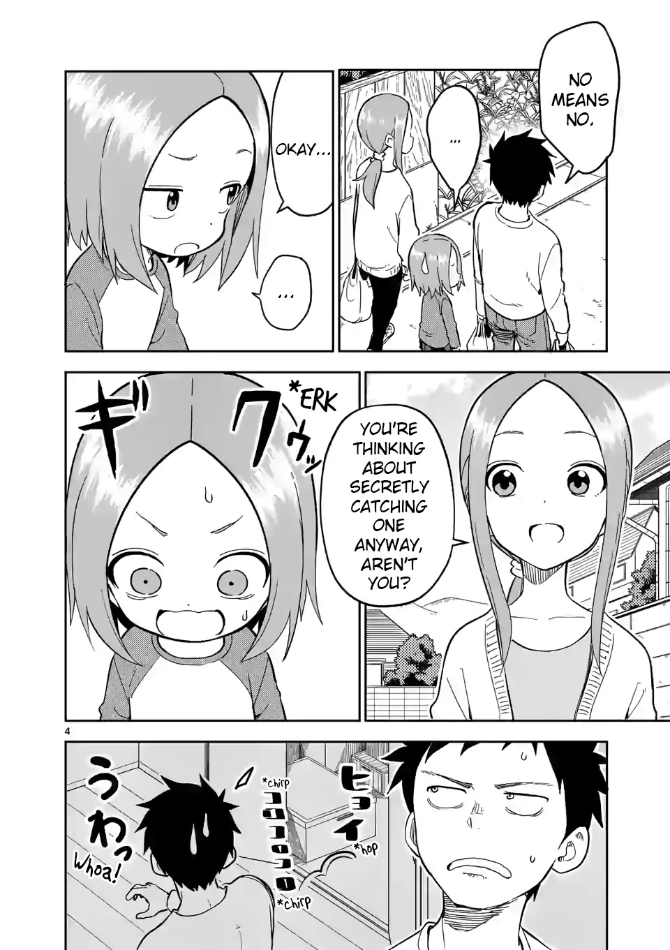 Karakai Jouzu no (Moto) Takagi-san chapter 201 - page 4