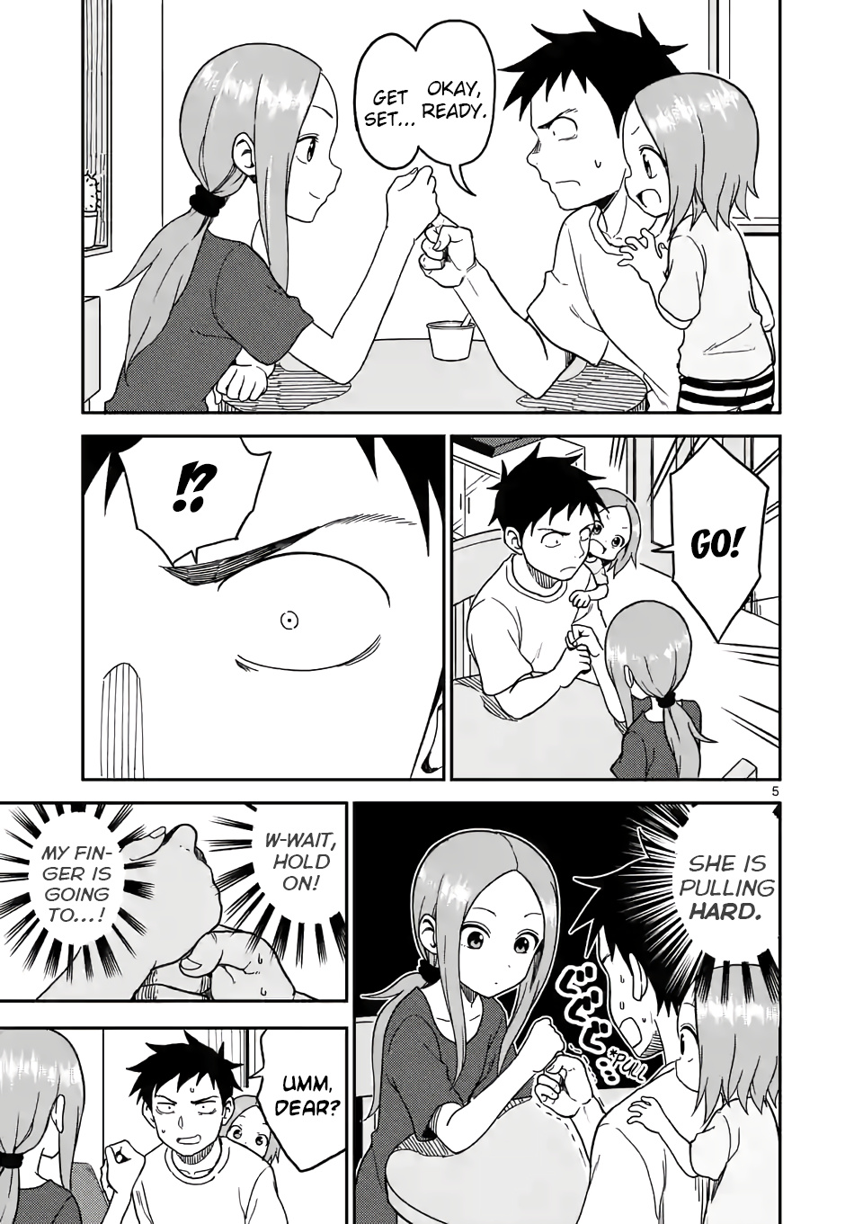 Karakai Jouzu no (Moto) Takagi-san chapter 98 - page 5